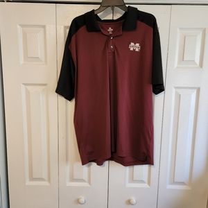 Mens Mississippi State dri-fit polo size 2xl
